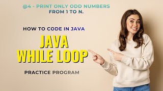 JAVA program to print only odd numbers from 1 to n. #java #practicetime #trending #odd #newone