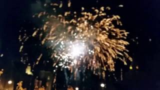 Dornoch Fireworks 1st Jan 2017