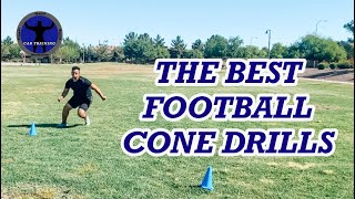 The 3 MOST IMPORTANT Cone Drills for Football