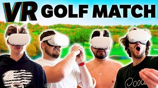 Good Good Plays a VR Golf+ Match / / Virtual Reality Golf