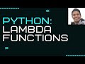 Lambda Functions in Python