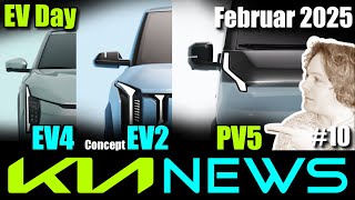 KIA NEWS February 2025: EV Day, EV4, PV5 Concept EV2, Stonic, Sorento and addendum to EV3 vs. Nir...