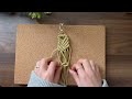 recommended for practice how to make a macrame key chain diy easy macrame keychain macrame tutorial