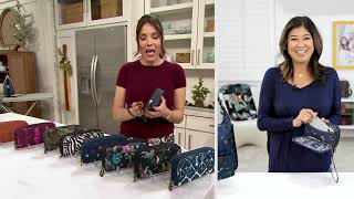 Lug Accordion Wallet with RFID - Splits XL on QVC