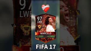 MARCELO in FIFA MOBILE 17 vs MARCELO in FIFA MOBILE 23 #fifamobile #fifamobile23 #realmadrid