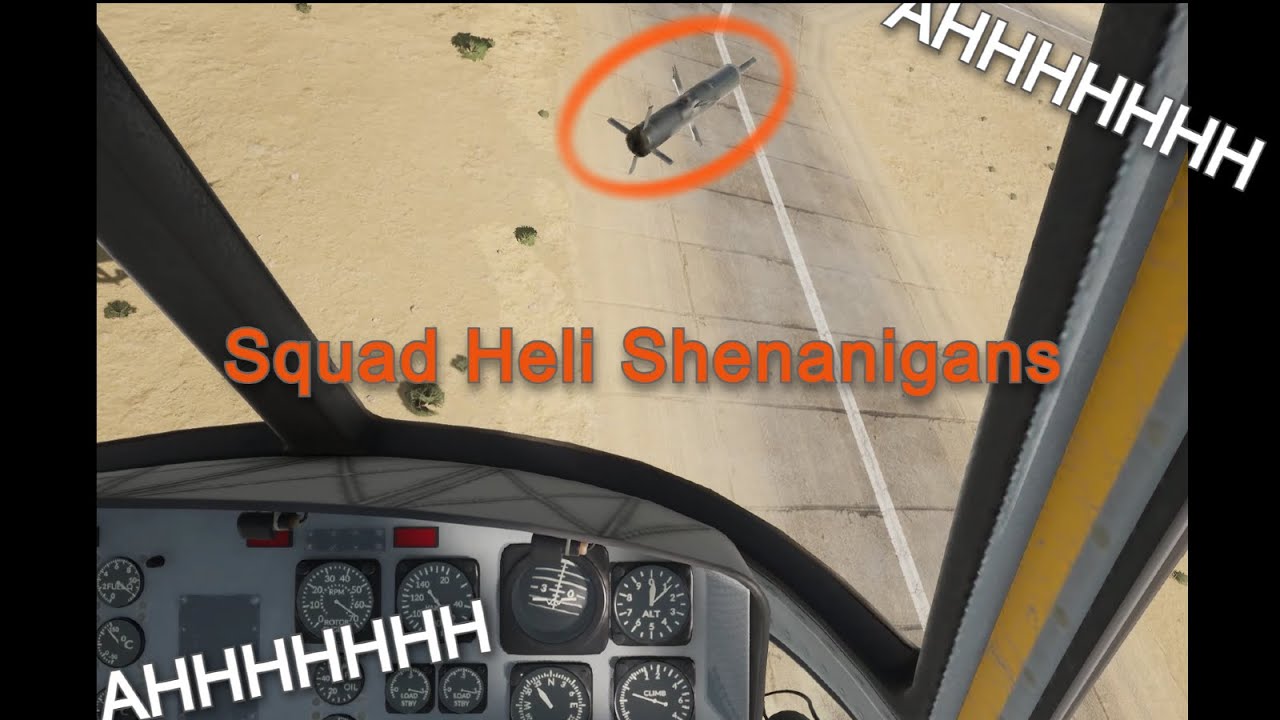 Squad Heli Shenanigans Youtube