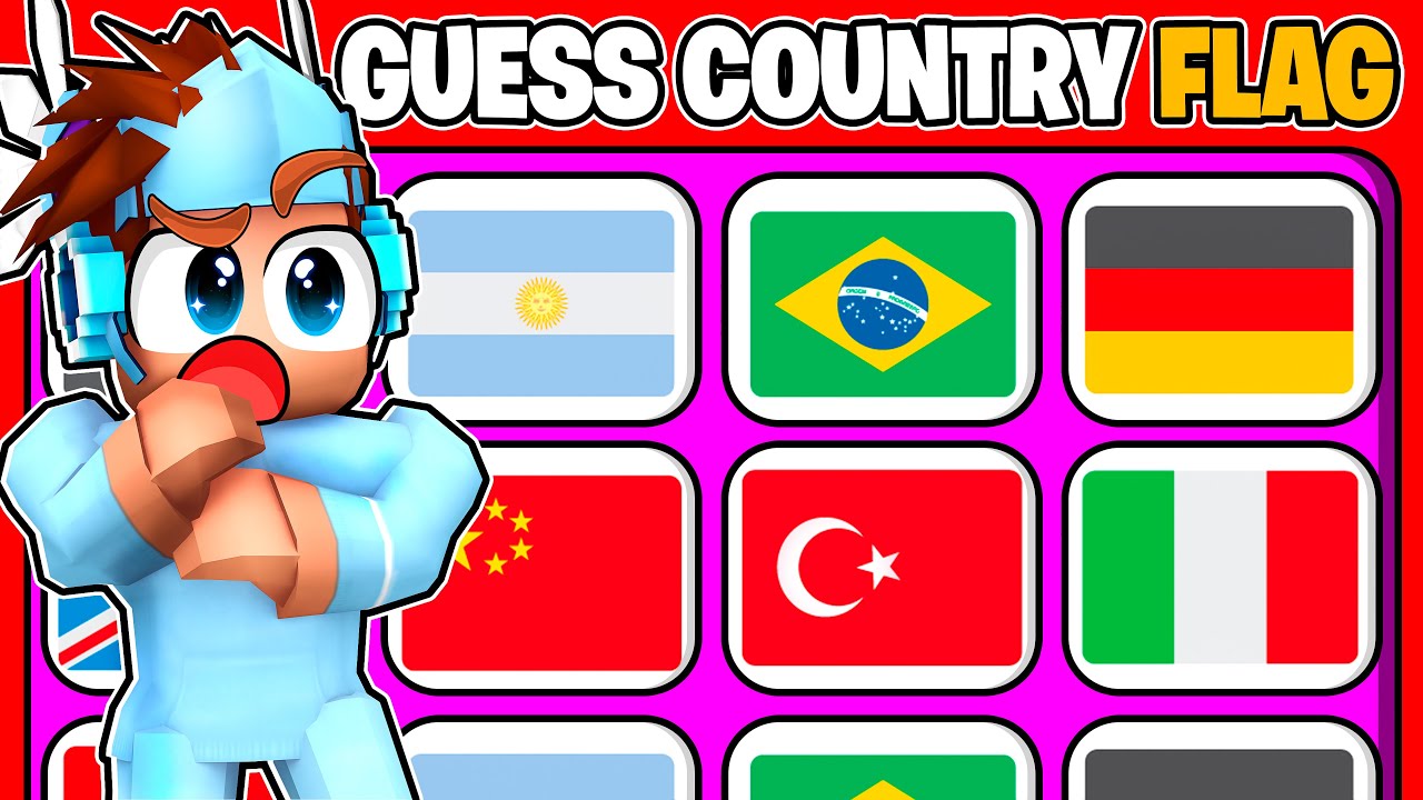 Roblox Guess The Country Flag Youtube