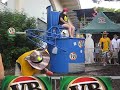 dunking machine in action the australia day cockroach race