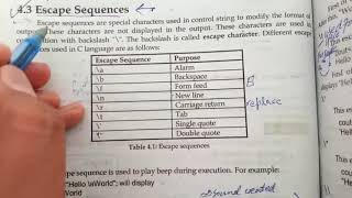 Escape sequences in C , Escape characters, Explain \a , \b , \f , \n , \r , \t , \' , \" , \\ in C++