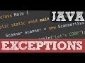 Handle Exceptions with Try Catch - Java tutorial