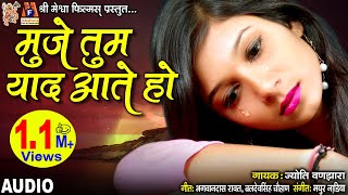 Muje Tum Yaad Aate Ho |#hindisadsongs #jyotivanjara #audio #hindi
