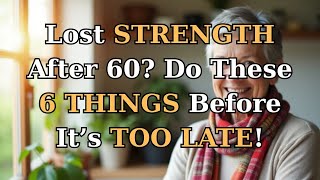 Lost STRENGTH After 60? Do These 6 THINGS Before It’s TOO LATE | Happy Senior Life