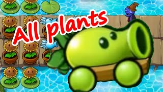 All plants from pvz mods! pvz mod plant. pvz hack. PVZ PLUS Plants vs zombies