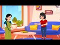 घमंडी गोरी ननंद की क़ाली भाभी😱 moral stories hindi kahaniya cartoon story cartoon foodeating