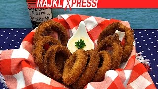 Majkl Express: Nejchutnější Onion Rings recept (cibulové kroužky recept)