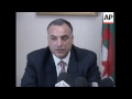 belgium algerian foreign minister ahmed attaf press conference