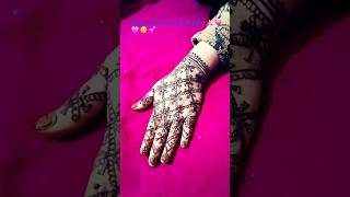 Unique back hand mehandi digain #short very nice 👌 👍 #hindisong #yairl 😍 mehandi #henna 😍