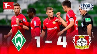 Werder Bremen - Bayer 04 Leverkusen [1-4] | GOLES | Jornada 26 | Bundesliga