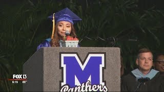 Daughter of farmworkers becomes class valedictorian at Polk County school