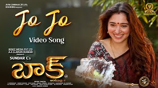 Jo Jo (Telugu) - Video Song | Baak | Sundar.C | Tamannaah | Raashii Khanna | Hiphop Tamizha