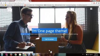 One Paze WordPress Theme Tutorial 1