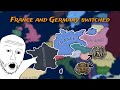 What if Germany and France switched places? | Hoi4 Timelapse