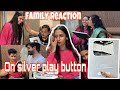 Aarti got emotional 🥺| Silver play button aagaya 🥺| Family reaction 😍| Aarti vlogs |