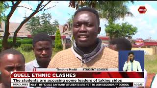 University students decry conflicts in Narok and Migori