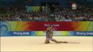 Evgenia Kanaeva Hoop 2008 Olympic AA (HD)