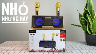 Loa Kèm Mic SD-301| Loa Karaoke Di Động Đáng Mua Nhất