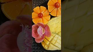 จัดจานผลไม้ง่ายๆ, fruit plate easy easy #fruit carving #carving