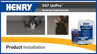 HENRY® 547 UniPro™ Universal Underlayment