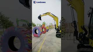 Let me show you the excavator game featuring the compact yet agile #LiuGong 9057FZTS!