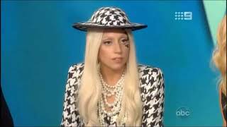 Lady Gaga talks about Amy Winehouse and drug addiction (2011)