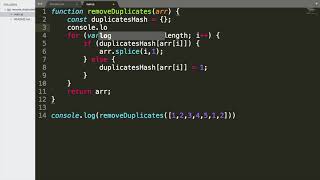 Problem Solver #3: Remove Duplicates