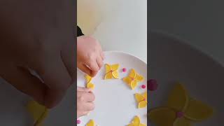 Orange 🍊 edging easy to learn #salad #saladdecorationideas #food #ytshorts #ytshots #2024creators