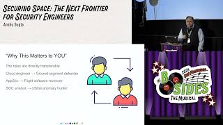 BSidesSF 2026 - Securing Space: The Next Frontier for Security Engineers (Anshu Gupta)