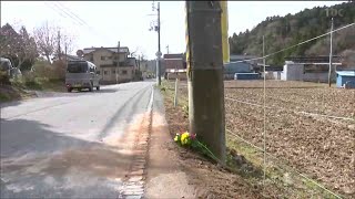 車が電柱に衝突　運転していた高齢女性が死亡　ブレーキを踏んだ跡なし　宮城・気仙沼市