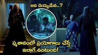 స్మశానంలో ప్రయోగాలు చేస్తే ఇలాగే ఉంటుంది! | Nenu Seetha Devi Telugu Scenes