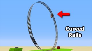 Looped Rails in Minecraft