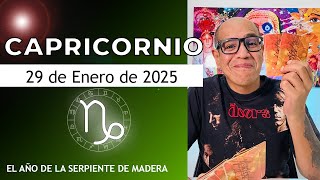 CAPRICORNIO | Horóscopo de hoy 29 de Enero 2025