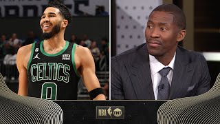 Jamal Crawford's Text Message Inspired Jayson Tatum To Go For FIFTY | NBA on TNT