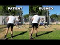 structuring of pitching lesson to obtain mechanical consistency