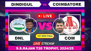 Coimbatore vs Dindigul Live Cricket Today