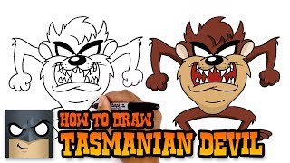 How to Draw Tasmanian Devil | Art Tutorial