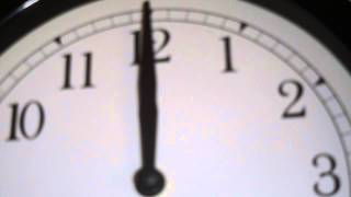 Uhr schlägt 12, Geisterstunde, Mitternacht, 12 mn, clock, witching hour, noise, Geräusch, freesound