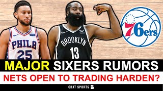 MAJOR Sixers Rumors: Nets OPEN To James Harden Trade For Ben Simmons BEFORE NBA Trade Deadline