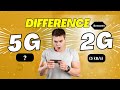 what is the difference between 2g and 5g WIFI in English