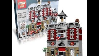 Lepin Fire Brigade REVIEW (Lego Replica)