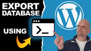Export WordPress Databases Using Command Line